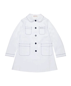 Marni Kids Logo Embroidered Jacket