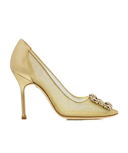 Mesh High Heels