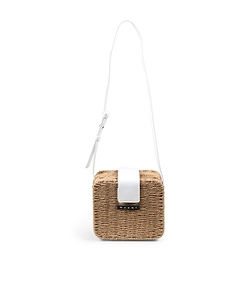 Marni Kids Logo Patch Foldover Top Shoulder Bag