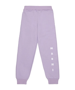 Marni Kids Logo-Printed Fleece Jogger Pants