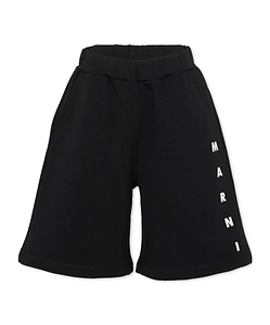 Marni Kids Logo Printed Track Shorts