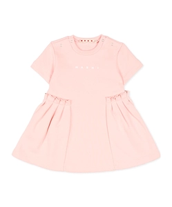 Marni Kids Logo Printed Short-Sleeved Dress