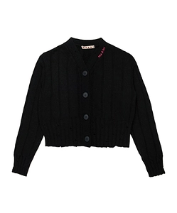 Marni Kids Long-Sleeved Button-Up Cardigan