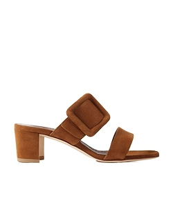 Round Head High-Heeled Sandals