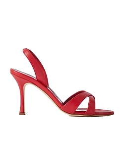 Round Head High-Heeled Sandals