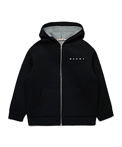 Marni Kids Zip-Up Hooded Jacket