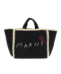 Marni Logo-Detailed Top Handle Bag