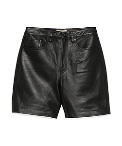 Michael Michael Kors Boyfriend Leather Shorts