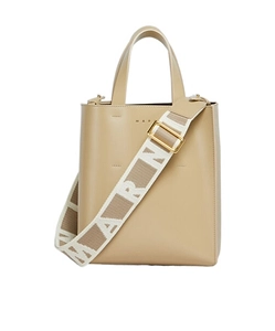 Marni Museo Logo Printed Mini Tote Bag