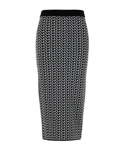 Michael Michael Kors Jacquard Midi Skirt