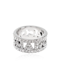 Marc Jacobs The Monogram Pave Ring