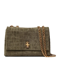 Marc Jacobs The Embossed Slim Dual Convertible Shoulder Bag