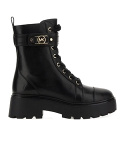 Michael Michael Kors Logo Plaque Zipped Boots