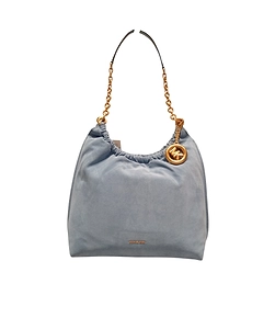 Michael Michael Kors Logo Charm Clutch Bag