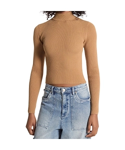 Michael Michael Kors Rear Zipped Mock Neck Jumper