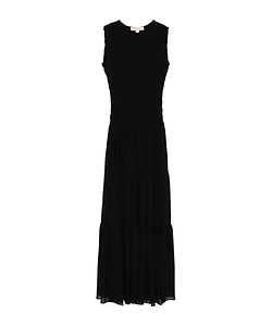 Michael Michael Kors Smocked Georgette Tank Dress