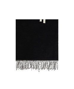 Marc Jacobs Logo Jacquard Fringed-Edge Scarf