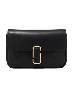 Marc Jacobs Logo Plaque Foldover Shoulder Bag