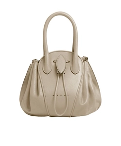 Marni Logo Stamped Tulipea Small Handbag
