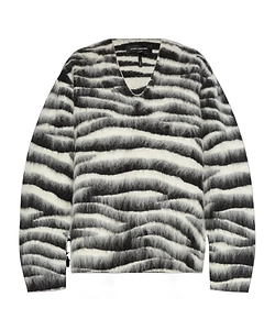 Marc Jacobs The Brushed Zebra Jumper