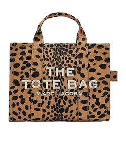Marc Jacobs The Cheetah Logo Embroidered Medium Tote Bag