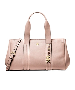 Romee Small Pebbled Leather Satchel