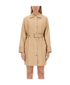 Michael Michael Kors Belted Twill Trench Coat