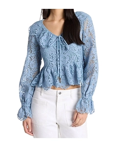 Michael Michael Kors Corded Floral Lace Blouse