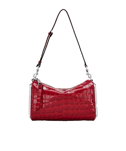 Marc Jacobs The Glossy Embossed Snapshot Shoulder Bag