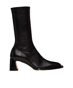Chastity Stretch Mid-Calf Boots