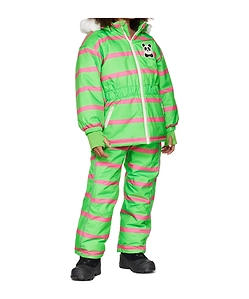 Mini Rodini Striped Straight Leg Dungarees