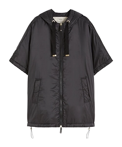 Max Mara The Cube Greenci Zip-Up Padded Cape