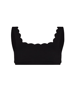 Palm Springs Scallop-Edge Bikini Top
