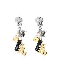 Marc Jacobs The Mini Icon Charm Earrings