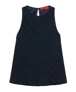 Crinkled Envers-Satin Top