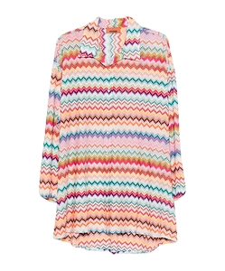 Missoni Macro Zigzag Pattern Blouse