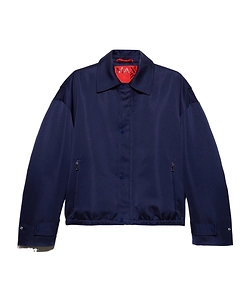 Duchesse Satin Bomber Jacket