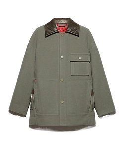 Long-Sleeved Shirt Jacket