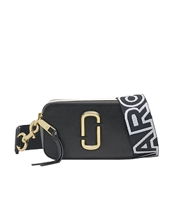 Marc Jacobs The Snapshot Logo Plaque Crossbody Bag