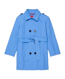 Max&Co. Kids Double-Breasted Straight Hem Coat