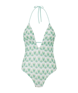 Missoni Floral Patterned One Piece Swimsuit