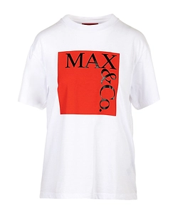 Max&Co. Kids Logo Printed Crewneck T-Shirt