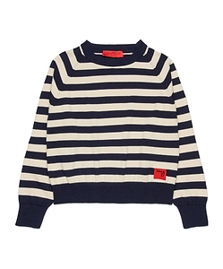 Max&Co. Kids Striped Knitted Jumper