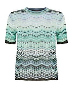 Missoni Chevron Knit T-Shirt