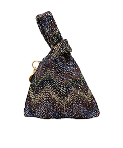 Missoni Knot Detailed Raschel Pinetto Lurex Tote Bag