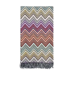 Missoni Home Zig-Zag Woven Fringed-Edge Throw