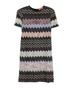 Missoni Short-Sleeve Mini Dress