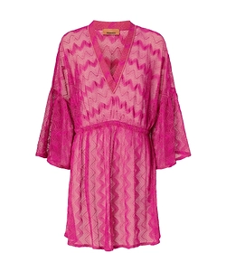 Missoni Zig-Zag V-Neck Mini Dresses
