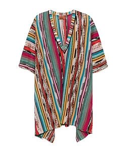 Missoni Striped V-Neck Cover Up