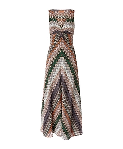 Missoni Tie Sleeveless Gown